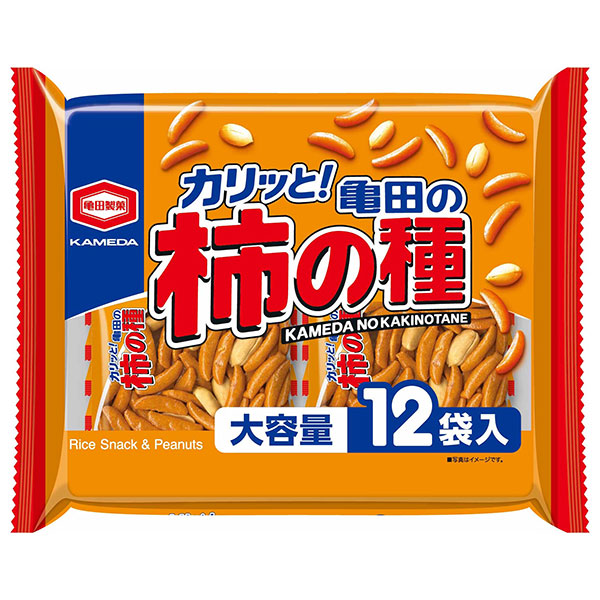 亀田製菓 亀田の柿の種 12袋詰 360g×12袋入|おかき お菓子 ピーナッツ おやつ 袋 おつまみ