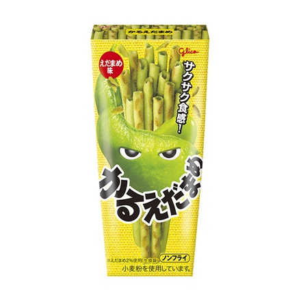 江崎グリコ かるえだまめ (えだまめ味) 36g×10箱入|お菓子 おやつ スナック菓子 枝豆味