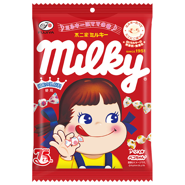 不二家 ミルキー 100g×6袋入|ペコちゃん お菓子 アメ 飴 ソフト キャンディー