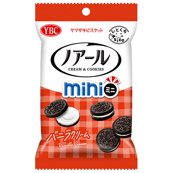 ヤマザキビスケット ノアールミニ 55g×10袋入|お菓子 クッキー Noir ブラックココア