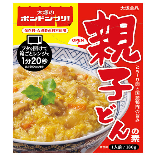 大塚食品 大塚のボンドンブリ!親子どんの素 180g×30個入|親子 どんの素 レトルト 親子丼 丼