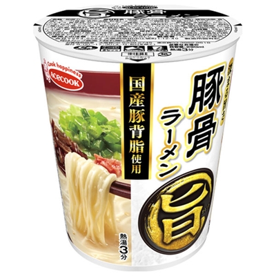 エースコック まる旨 豚骨ラーメン 58g×12個入|インスタントラーメン ラーメン インスタント食品 とんこつ