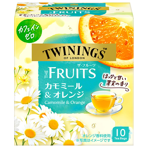 片岡物産 トワイニング THE FRUITS(ザ・フルーツ)カモミール&オレンジ 10袋×24個入|紅茶 TWININGS ティーバッグ インスタント 紅茶