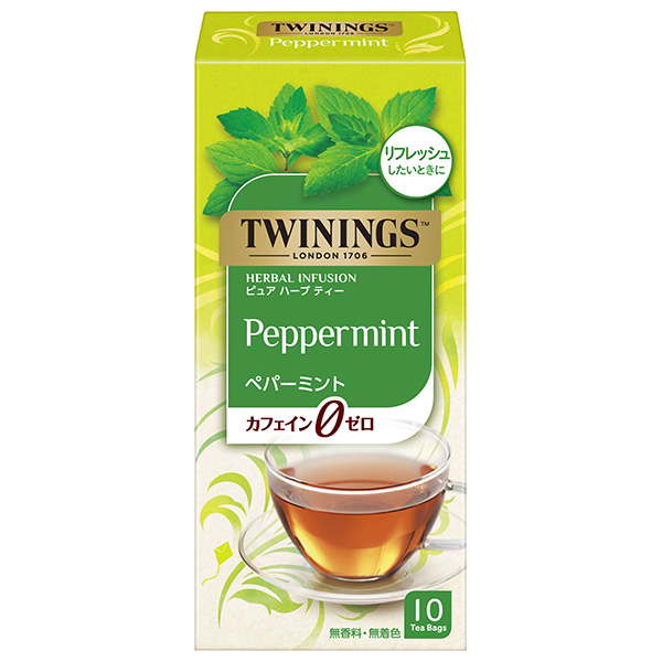 片岡物産 トワイニング ハーブティー ペパーミント 10袋×6本入|箱 ティーバッグ ハーブティー ミント