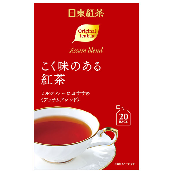 三井農林 日東紅茶 こく味のある紅茶 ティーバッグ 2g×20袋×48個入|嗜好品 紅茶 ティーバッグ アッサム インスタント ストレートティー