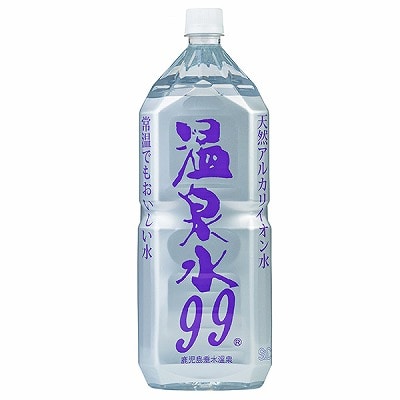 エスオーシー 温泉水99 2Lペットボトル×6本入×(2ケース)