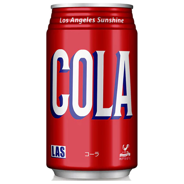 富永貿易 神戸居留地 Lasコーラ 350ml缶×24本入|炭酸 コーラ 缶