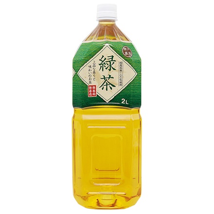 富永貿易 神戸茶房 緑茶 2Lペットボトル×6本入|茶飲料 お茶 緑茶 PET