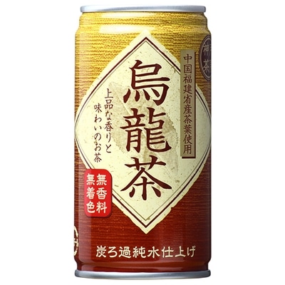 富永貿易 神戸茶房 烏龍茶 185g缶×30本入