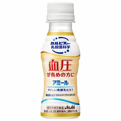 アサヒ飲料 乳酸菌科学 アミールW (機能性表示食品) 100mlペットボトル×30本入×(2ケース)