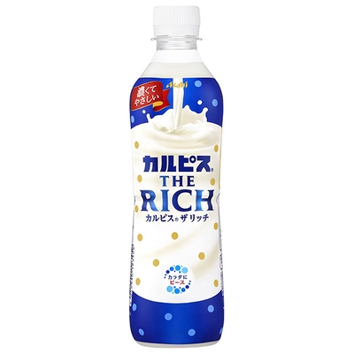 アサヒ飲料 カルピス THE RICHI(ザ リッチ)(手売り用) 490mlペットボトル×24本入