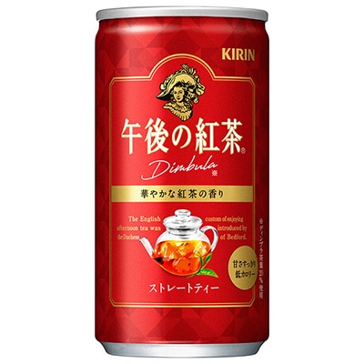 キリン 午後の紅茶 ストレートティー 185g缶×20本入×(2ケース)