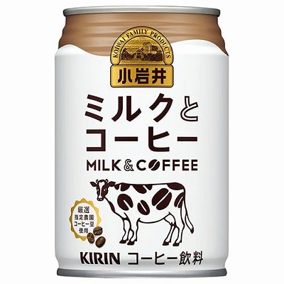 キリン 小岩井 ミルクとコーヒー 280g缶×24本入