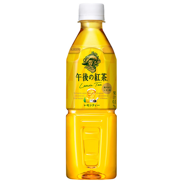 キリン 午後の紅茶 レモンティー【自動販売機用】 500mlペットボトル×24本入|紅茶 午後ティー レモンティー