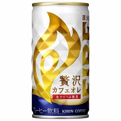 キリン FIRE(ファイア) 贅沢カフェオレ 185g缶×30本入