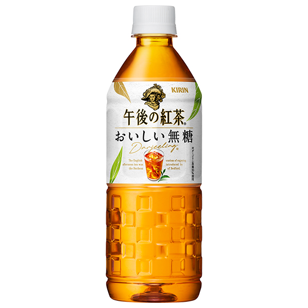 キリン 午後の紅茶 おいしい無糖【自動販売機用】 555mlペットボトル×24本入|自販機 紅茶 無糖 無糖紅茶 アイスティー