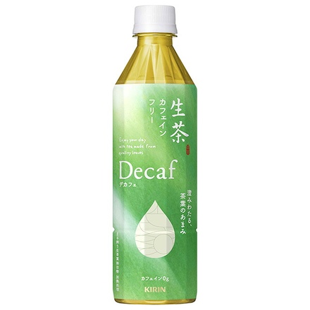 キリン 生茶 カフェインフリー 500mlペットボトル×24本入|お茶 緑茶 茶飲料 カフェインフリー