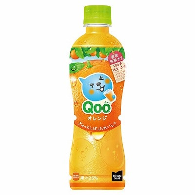 コカコーラ ミニッツメイド Qoo(クー) オレンジ 425mlペットボトル×24本入×(2ケース)