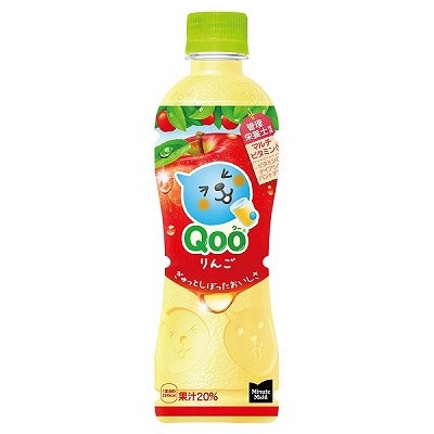 コカコーラ ミニッツメイド Qoo(クー) りんご 425mlペットボトル×24本入