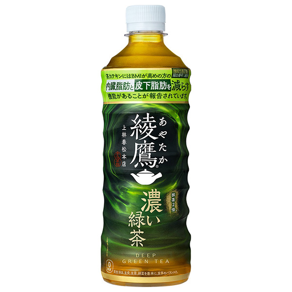 コカコーラ 綾鷹 濃い緑茶 525mlペットボトル×24本入|茶 緑茶 あやたか お茶