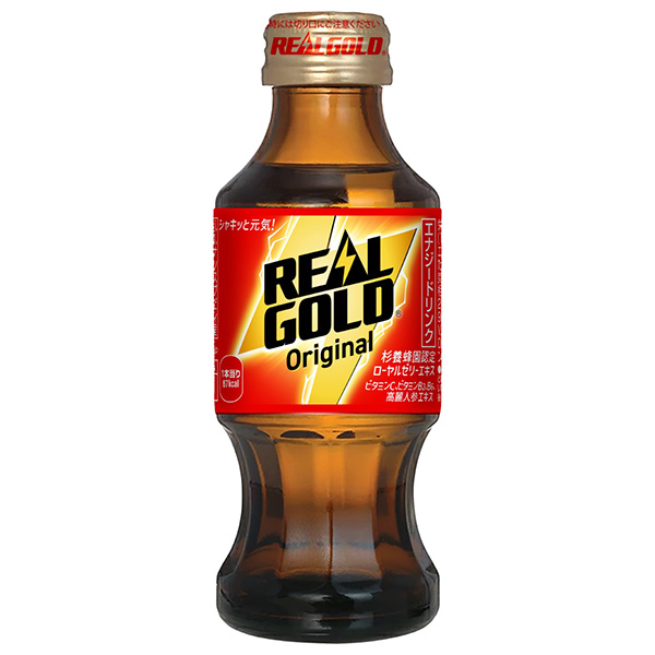 コカコーラ リアルゴールド オリジナル 120ml瓶×30本入|エナジードリンク 栄養 栄養ドリンク ローヤルゼリー