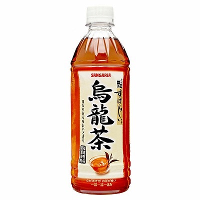 サンガリア すばらしい烏龍茶 500mlペットボトル×24本入