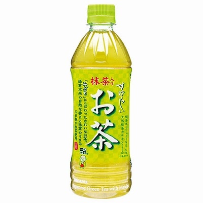 サンガリア すばらしい抹茶入り お茶 500mlペットボトル×24本入