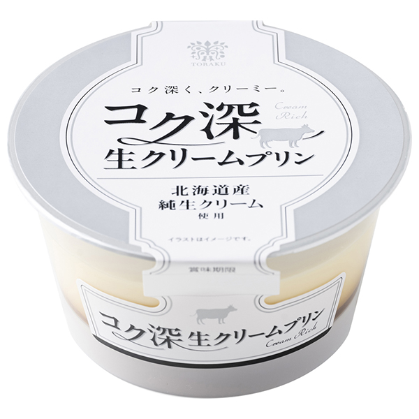 トーラク コク深 生クリームプリン 85g×6個入 チルド 冷蔵品|チルド商品 プリン デザート おやつ