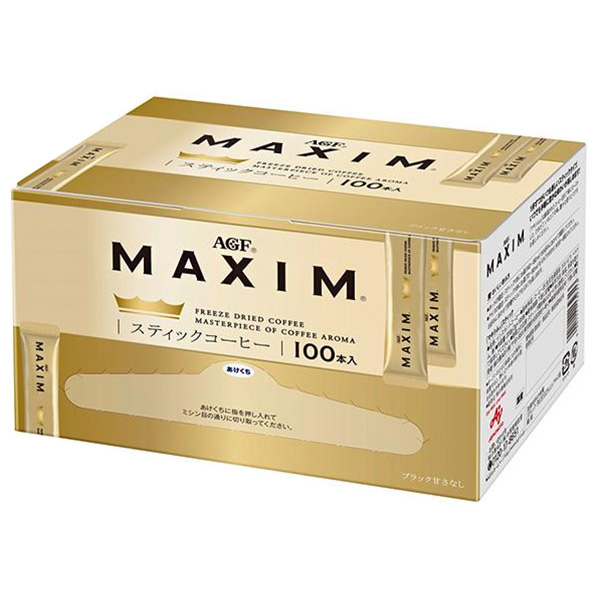 AGF マキシム スティック 2g×100本×6箱入|スティックコーヒー コーヒー 珈琲 インスタントコーヒー