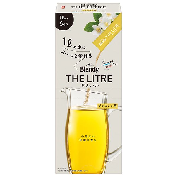 AGF ブレンディ ザリットル ジャスミン茶 (4.8g×6本)×24箱入|Blendy インスタント 嗜好品 茶