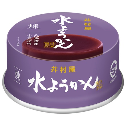 井村屋 缶水ようかん 煉 83g×32個入|水ようかん 和菓子 お菓子