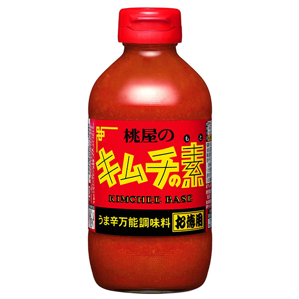 桃屋 キムチの素 お徳用 450g瓶×6個入|一般食品 キムチの素 瓶 素 お徳
