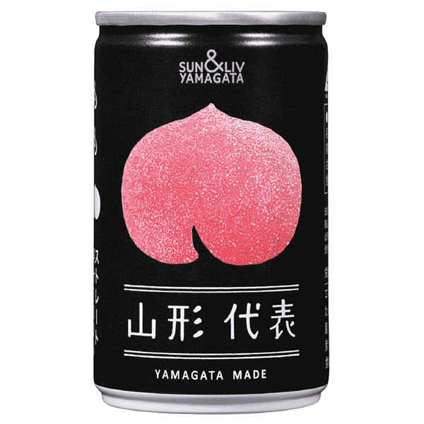 山形食品 山形代表 もも 160g缶×20本入|果実飲料 果汁100% ピーチ 缶