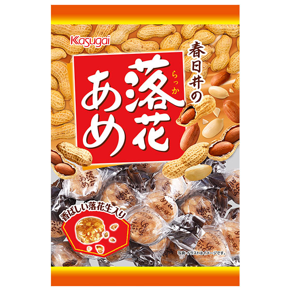 春日井製菓 落花あめ 134g×12袋入 メーカー 問屋直送|お菓子 飴・キャンディー 袋