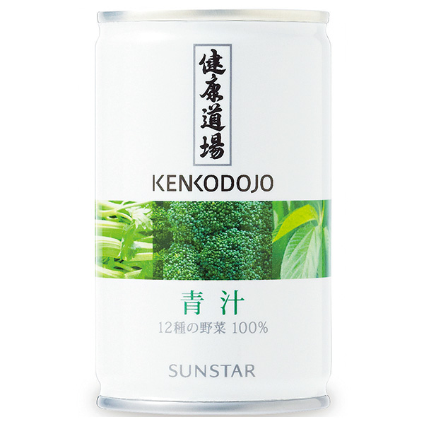 サンスター 健康道場 青汁 160g缶×30本入|野菜 野菜ジュース 青汁 100%ジュース 缶