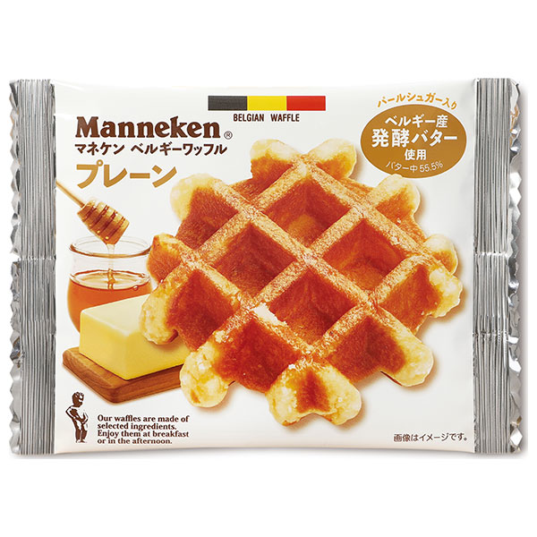 ローゼン マネケン ベルギーワッフル プレーン 30(6×5)個入|ワッフル 洋菓子 焼き菓子 お菓子 おやつ