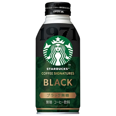 サントリー スターバックス ブラック 無糖 380gボトル缶×24本入|珈琲 コーヒー 無糖 スターバックス ブラック ボトル缶 すっきり スッキリ