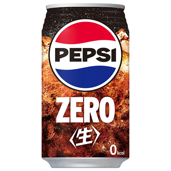 サントリー ペプシ 生 ZERO 340ml缶×24本入|炭酸飲料 ゼロ系 コーラ ZERO