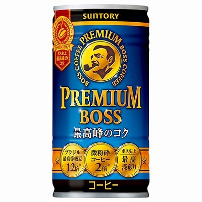 サントリー プレミアムボス 185g缶×30本入×(2ケース)