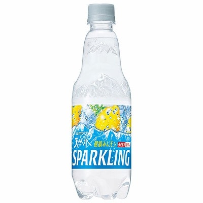 サントリー 天然水スパークリング レモン(手売り用) 500mlペットボトル×24本入×(2ケース)