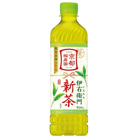 サントリー 伊右衛門(いえもん) 新茶入り【手売り用】 600mlペットボトル×24本入|茶飲料 緑茶 新茶 お茶