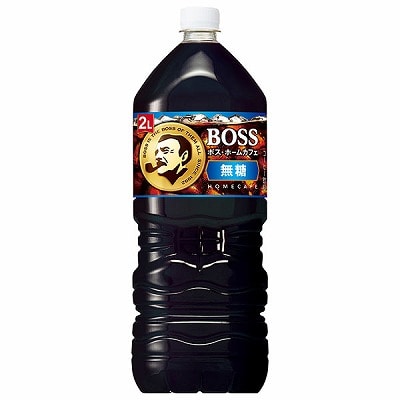 サントリー BOSS(ボス) ホームカフェ 無糖 2Lペットボトル×6本入×(2ケース)