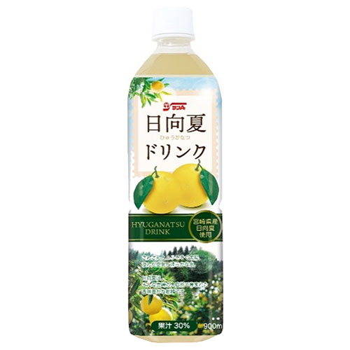 サンA 日向夏ドリンク 900mlペットボトル×12本入|果実飲料 日向夏 PET