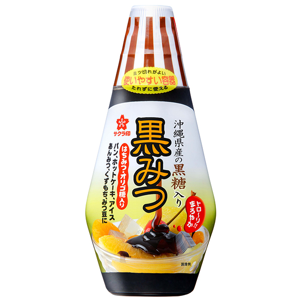 加藤美蜂園 サクラ印 黒みつ 200g×12本入|お菓子 菓子材料 嗜好品 シロップ 黒蜜