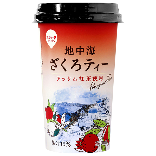 スジャータ ざくろティー 220ml×12本入 チルド 冷蔵品|紅茶 ザクロ 地中海 アッサム チルド