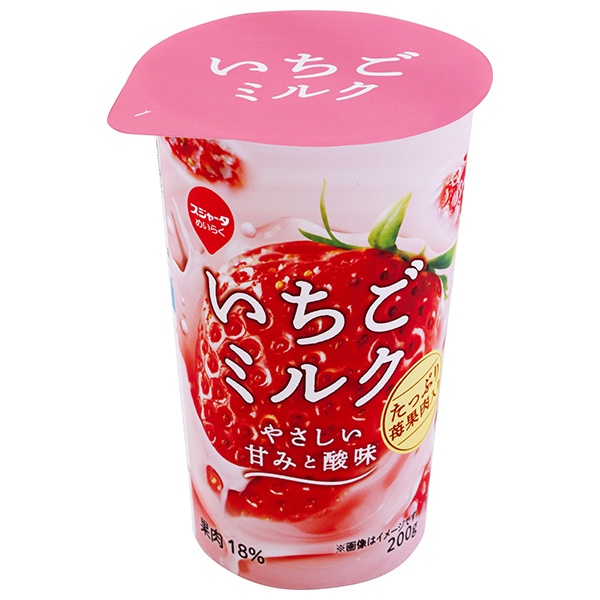 スジャータ いちごミルク 200g×12本入 チルド 冷蔵品|いちご イチゴ 苺 いちごみるく 果肉