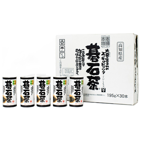 大豊町碁石共同組合 スッキリドリンク 碁石茶 195gカートカン×30本入