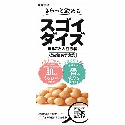 大塚食品 さらっと飲めるスゴイダイズ 200ml紙パック×24本入