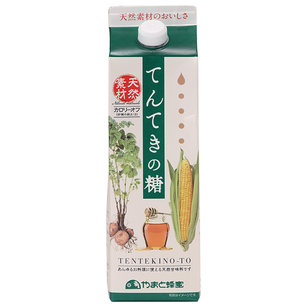 やまと蜂蜜 てんてきの糖 1200g紙パック×12本入|一般食品 調味料 天然甘味料 紙パック はちみつ