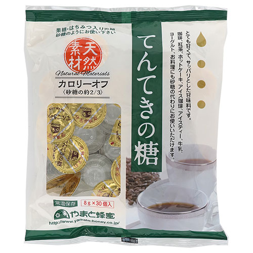やまと蜂蜜 てんてきの糖 8g×30個×15袋入|一般食品 調味料 天然甘味料 はちみつ